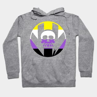 Nonbinary Pride Logo Hoodie